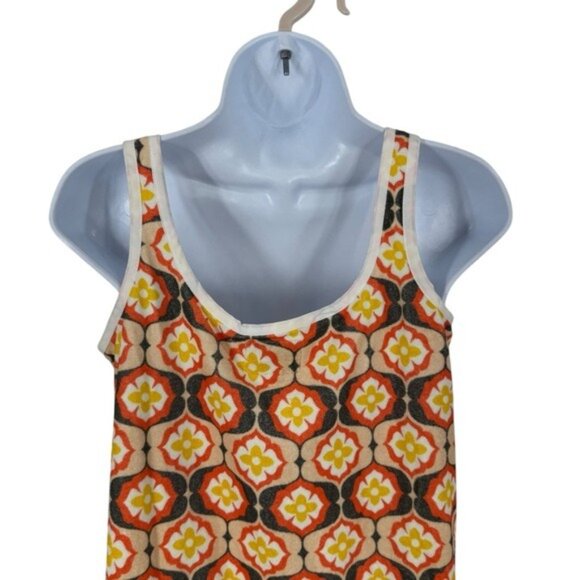 Tuckernuck Beach NEW Twiggy Buds Mini Terry Dress Swim Orange Cover Up Size S - Picture 8 of 11